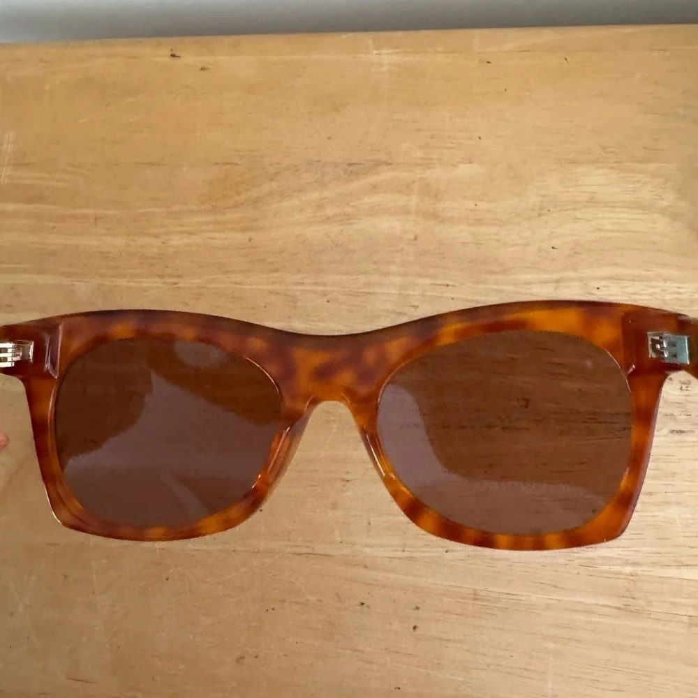 Bottega Veneta Brown Rectangular Sunglasses